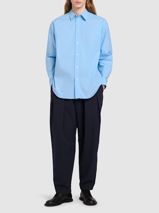 The Row: Hemd aus Baumwolle „Miller“ - Helles Blau - men_1 | Luisa Via Roma