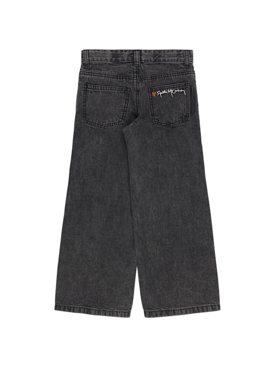 Stella McCartney Kids: Cotton jeans w/ buttons - kids-girls_1 | Luisa Via Roma