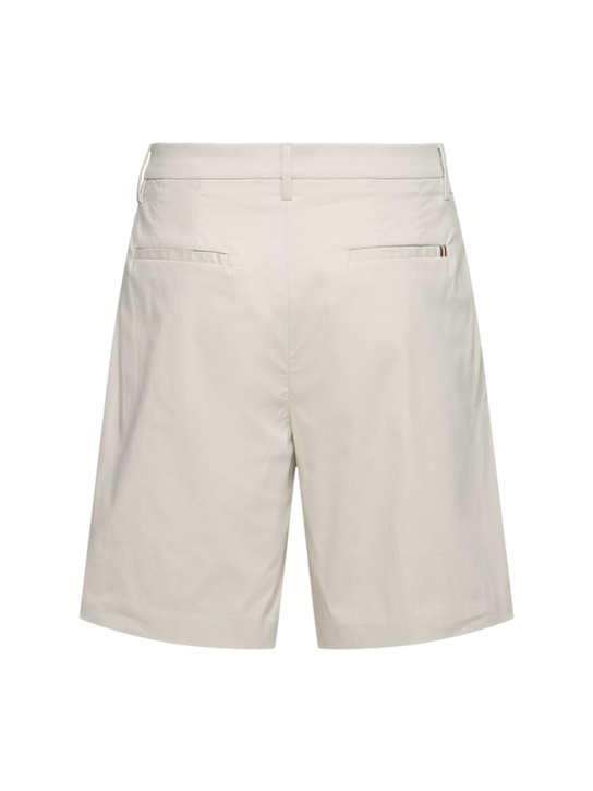 K-Way: Severe tech twill shorts - Beige Lt - men_3 | Luisa Via Roma