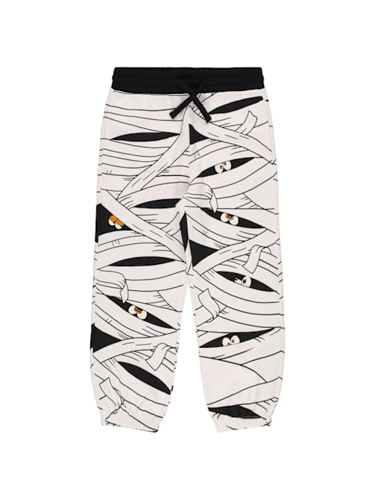 Stella McCartney Kids: Printed cotton sweatpants - kids-girls_0 | Luisa Via Roma
