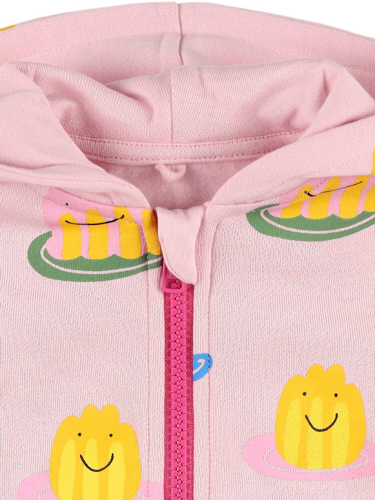Stella McCartney Kids: Printed cotton sweatshirt & sweatpants - kids-girls_1 | Luisa Via Roma