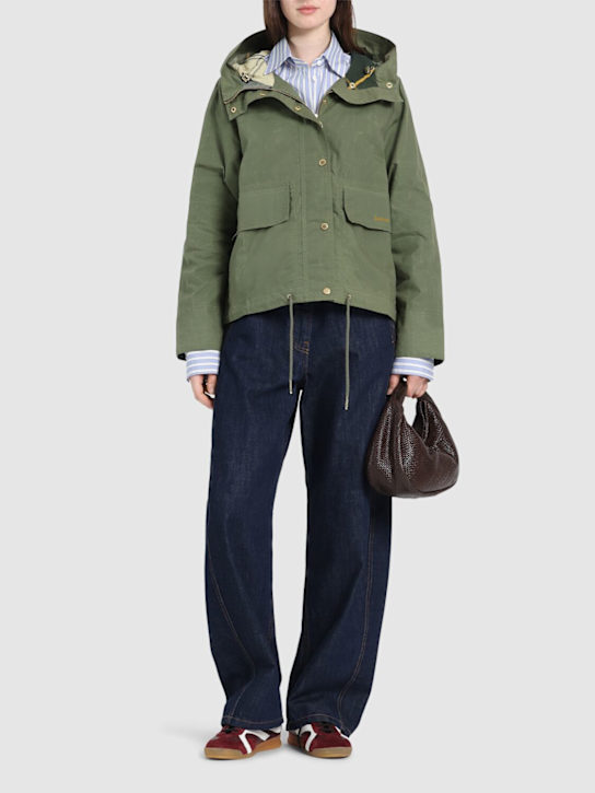 BARBOUR: Wasserabweisende Baumwolljacke „Nith“ - women_1 | Luisa Via Roma