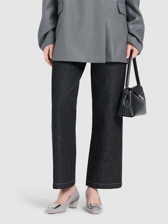 Roger Vivier: Belle Vivier パテントレザーパンプス 45mm - women_1 | Luisa Via Roma