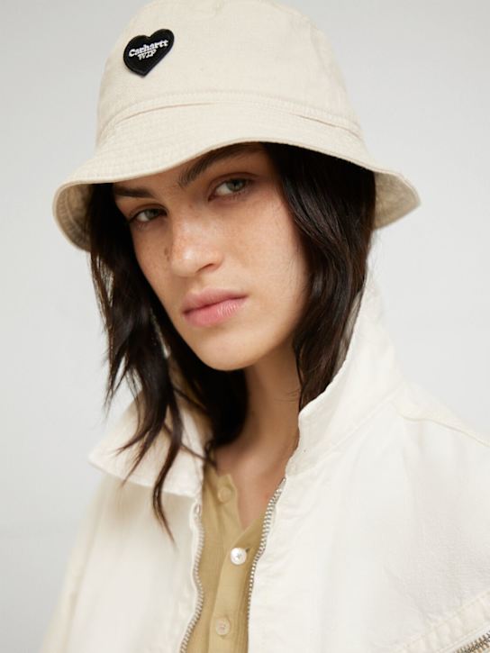 Carhartt WIP: Drewe bucket hat - Natural - women_1 | Luisa Via Roma