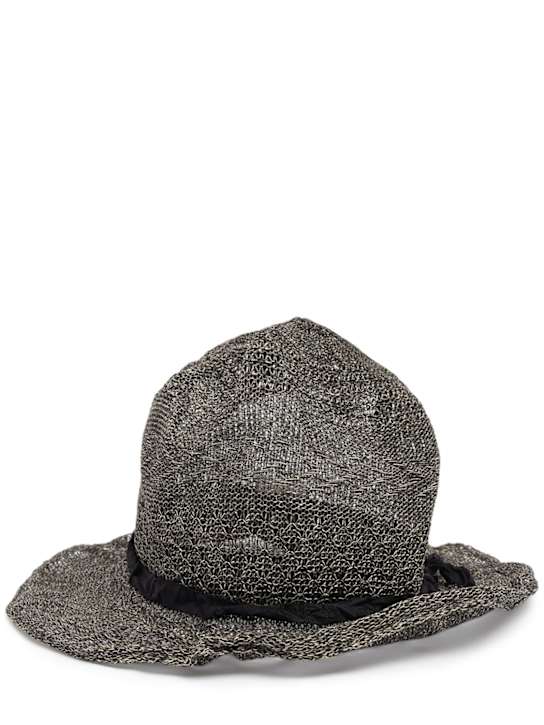 Yohji Yamamoto: Cappello Mountain 66 - Grigio - men_0 | Luisa Via Roma