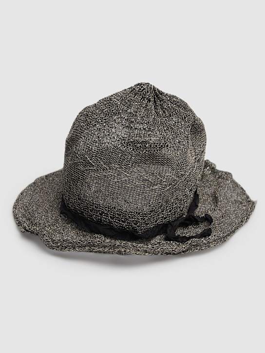 Yohji Yamamoto: Cappello Mountain 66 - Grigio - men_1 | Luisa Via Roma