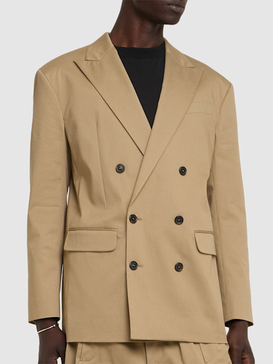 Dsquared2: Zoot double breast suit - Beige - men_3 | Luisa Via Roma