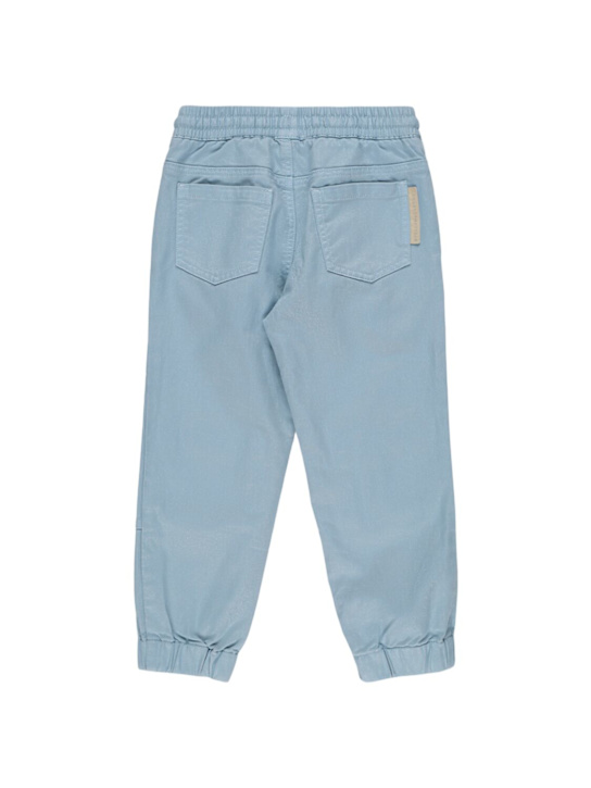 Stella McCartney Kids: Cotton twill pants - kids-girls_1 | Luisa Via Roma