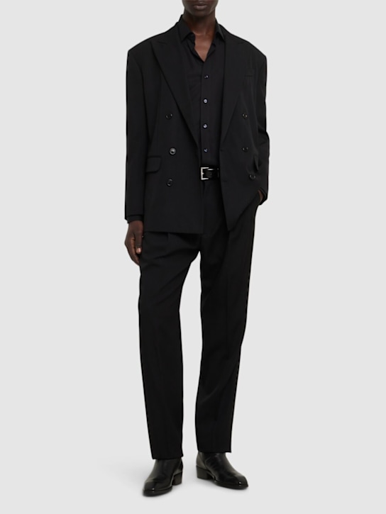 Dsquared2: Two pleat tailored pants - men_1 | Luisa Via Roma
