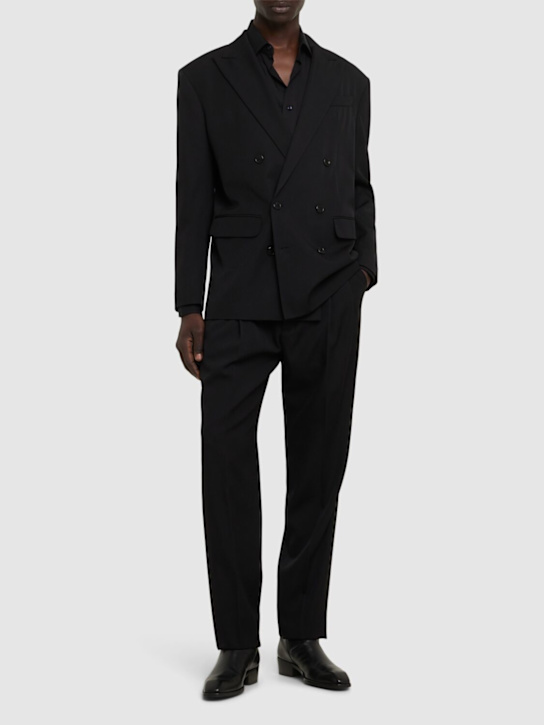 Dsquared2: Oversize doble breast blazer - men_1 | Luisa Via Roma