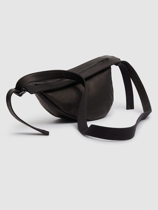 Yohji Yamamoto: Leather belt bag - men_1 | Luisa Via Roma