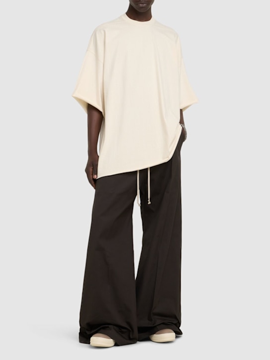 Rick Owens: T-shirt Tommy in cotone - Natural - men_1 | Luisa Via Roma