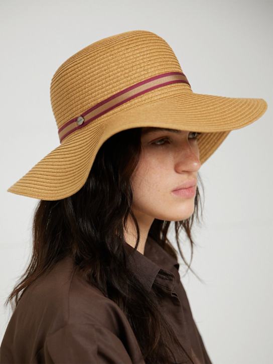 Borsalino: Giselle foldable straw hat - women_1 | Luisa Via Roma