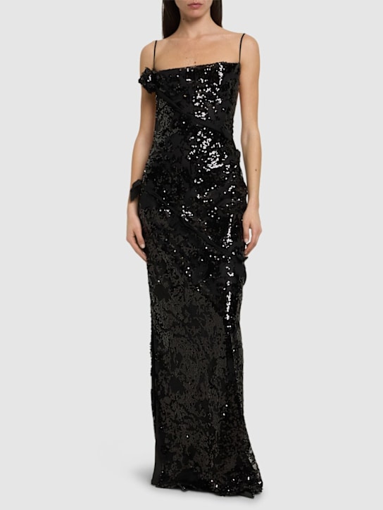 Coperni: Disney x Coperni sequined gown - women_1 | Luisa Via Roma