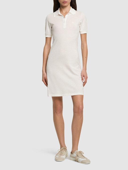 Courrèges: Polo piqué dress - women_1 | Luisa Via Roma