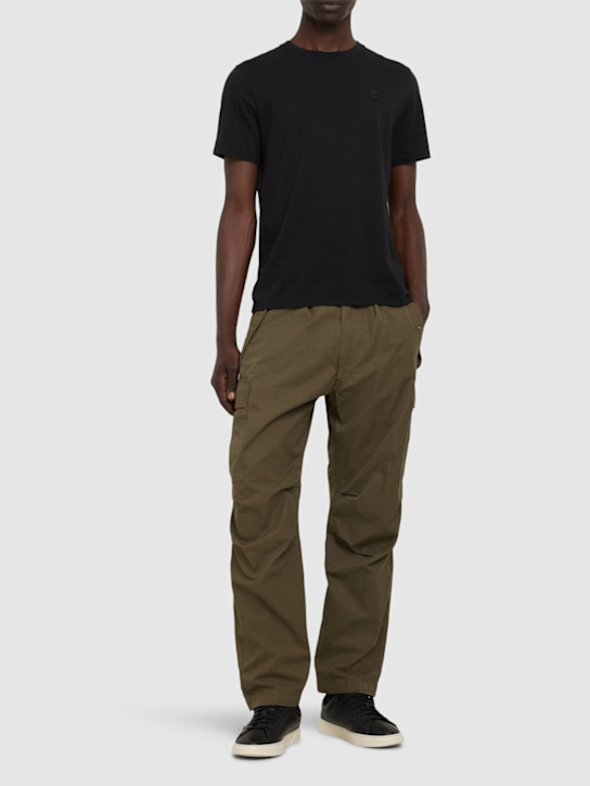 Moose Knuckles: Duluth t-shirt - Black - men_1 | Luisa Via Roma