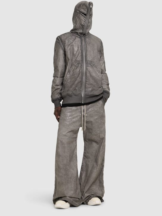 Rick Owens DRKSHDW: Gimp flight bomber jacket - men_1 | Luisa Via Roma