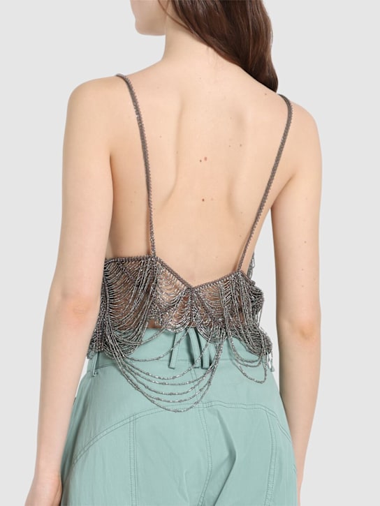 The Attico: Embellished top - women_2 | Luisa Via Roma