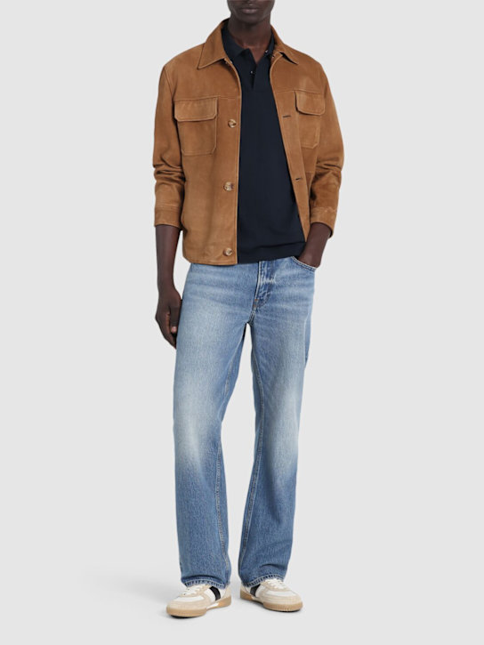 Boss: Pallas コットンポロシャツ - men_1 | Luisa Via Roma