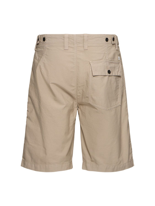 C.P. Company: Lens shorts - Vintage Khaki - men_1 | Luisa Via Roma