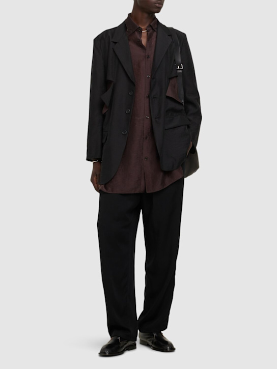 Cut-off detail jacket - Thumbnail 2