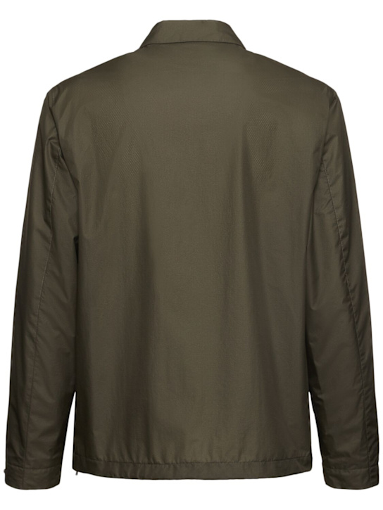 C.P. Company: Metropolis Pertex overshirt - Green - men_3 | Luisa Via Roma