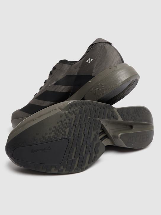 Y-3: Adios Pro sneakers - Black/Silver - men_3 | Luisa Via Roma