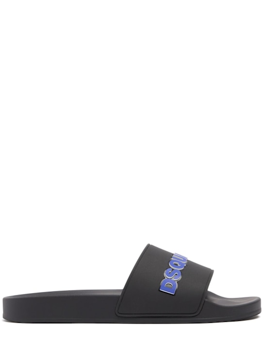 Dsquared2: Dsquared2 logo sandals - men_0 | Luisa Via Roma