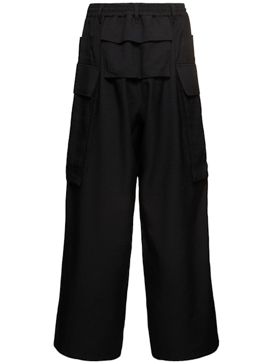 Y-3: Cargo pants - Black - men_3 | Luisa Via Roma