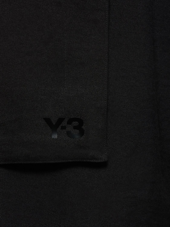 Y-3: Cargo pants - Black - men_4 | Luisa Via Roma