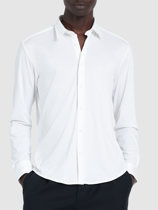 Boss: S-Roan Kent cotton shirt - White - men_2 | Luisa Via Roma