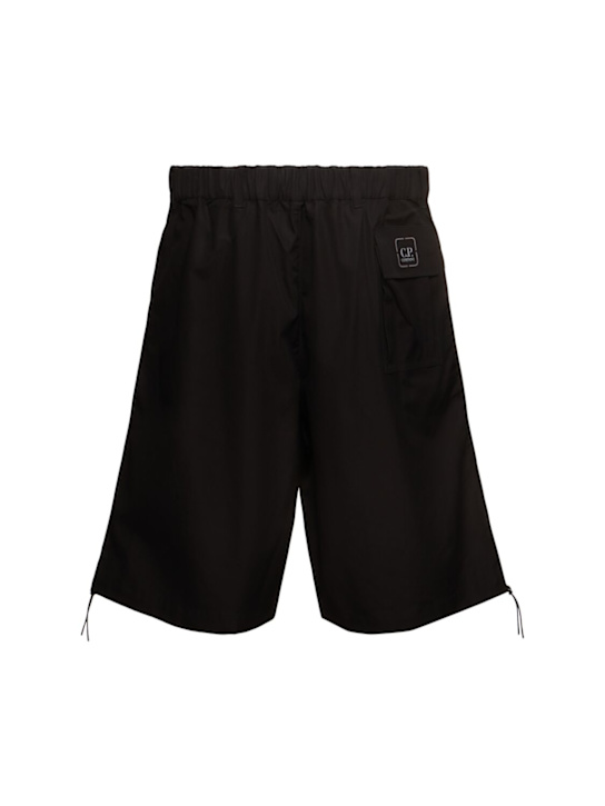 C.P. Company: Metropolis Hyst shorts - Black - men_4 | Luisa Via Roma