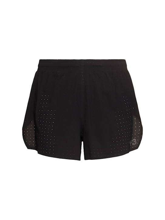 Y-3: Running shorts - men_0 | Luisa Via Roma