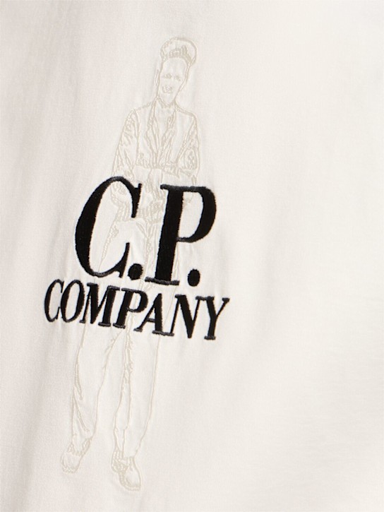 C.P. Company: Sailor t-shirt - Gauze White - men_4 | Luisa Via Roma
