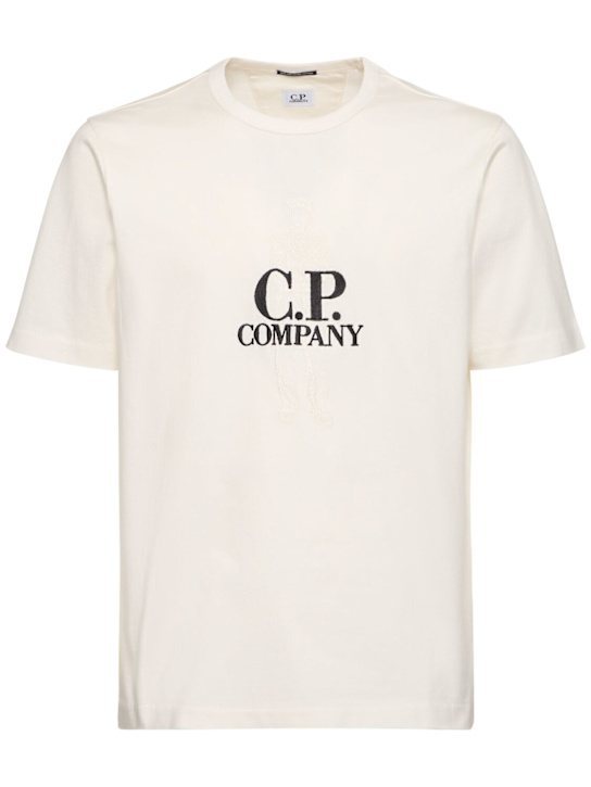 C.P. Company: Sailor t-shirt - Gauze White - men_0 | Luisa Via Roma