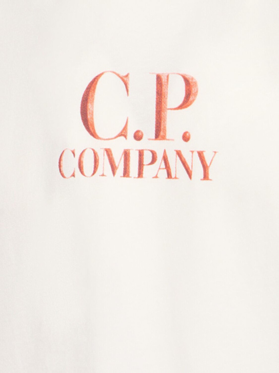 C.P. Company: 30/1 jersey logo t-shirt - men_4 | Luisa Via Roma