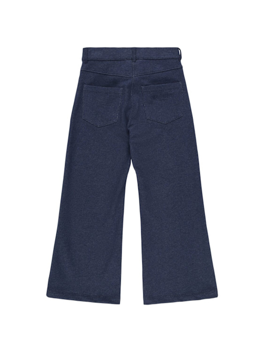 Balmain: Cotton sweatpants - Blue - kids-boys_1 | Luisa Via Roma
