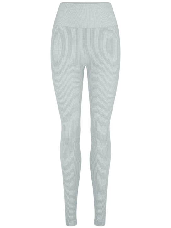 Nagnata: Demi wool blend leggings - Grey - women_0 | Luisa Via Roma