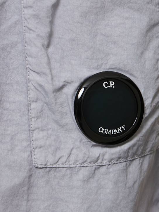 C.P. Company: Lens swim shorts - Limestone - men_3 | Luisa Via Roma