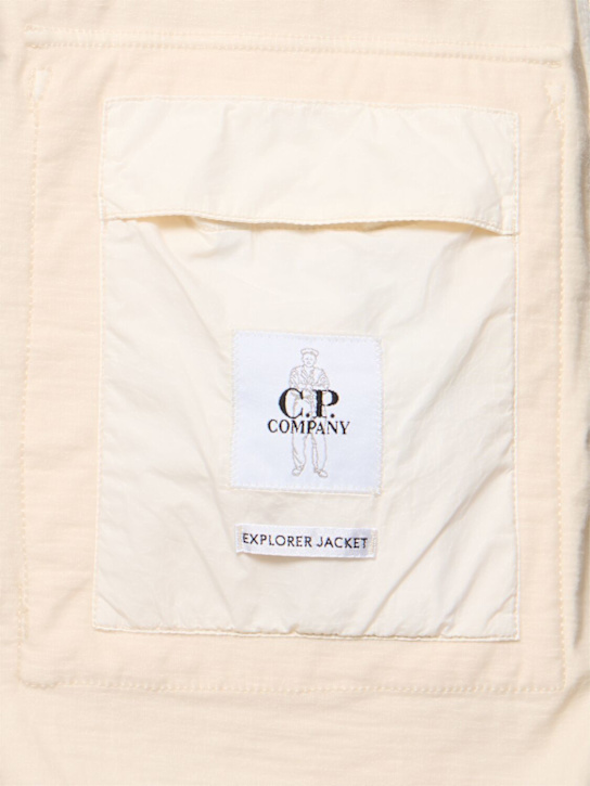 C.P. Company: Explorer jacket - Pistachio Shell - men_6 | Luisa Via Roma