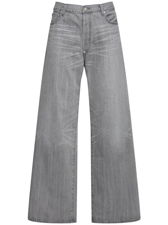 JUNYA WATANABE: Levi's cotton denim jeans - Grey - men_0 | Luisa Via Roma