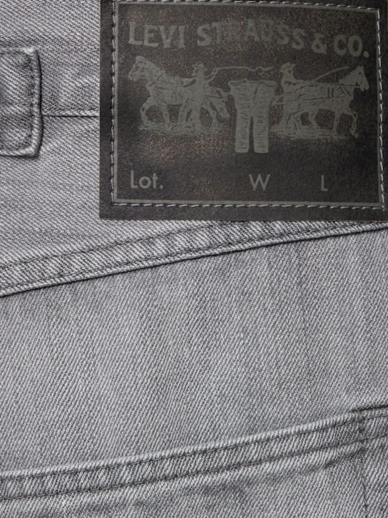 JUNYA WATANABE: Levi's cotton denim jeans - Grey - men_4 | Luisa Via Roma