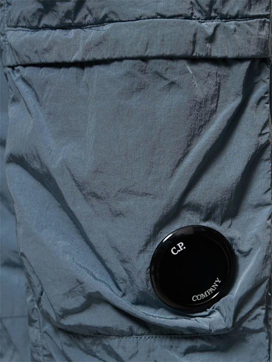 C.P. Company: Chrome-R cargo lens pants - Stormy Weather - men_4 | Luisa Via Roma