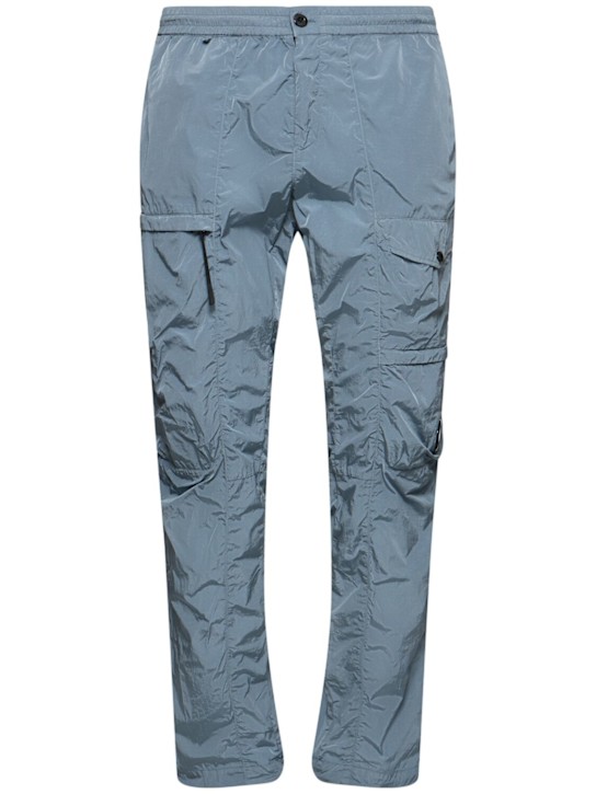 C.P. Company: Chrome-R cargo lens pants - Stormy Weather - men_0 | Luisa Via Roma