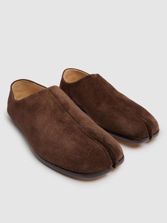 Maison Margiela: Tabi babouche loafers - men_1 | Luisa Via Roma
