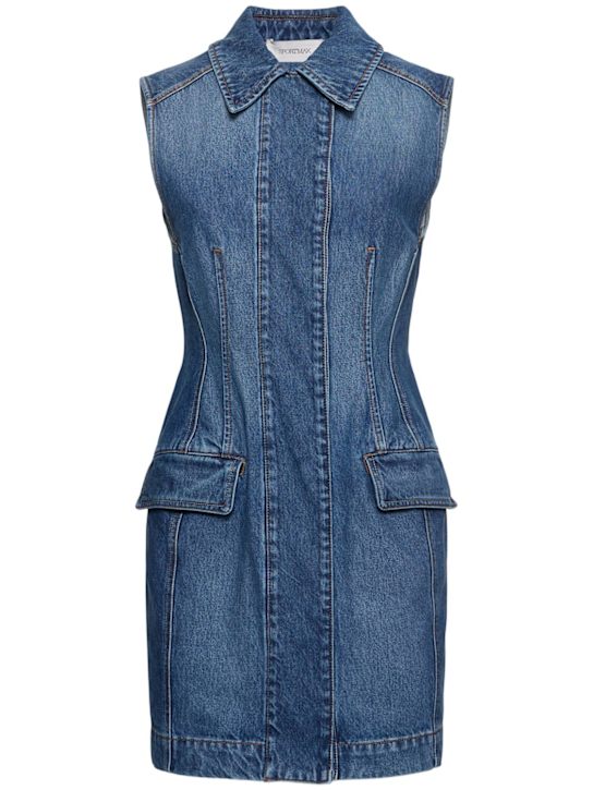 Carabo denim shirt dress - Thumbnail 1