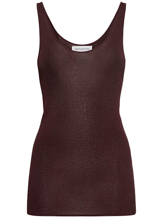 The Frankie Shop: Rivo knit tank top - women_0 | Luisa Via Roma
