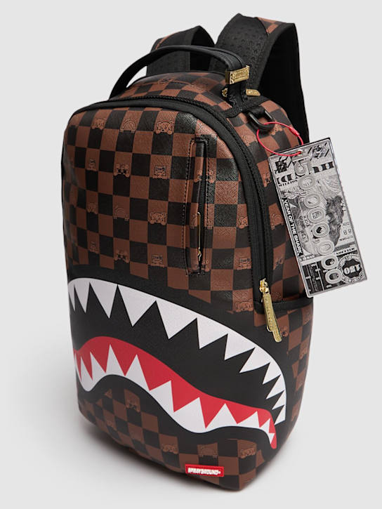 SPRAYGROUND: Printed canvas backpack - kids-boys_1 | Luisa Via Roma