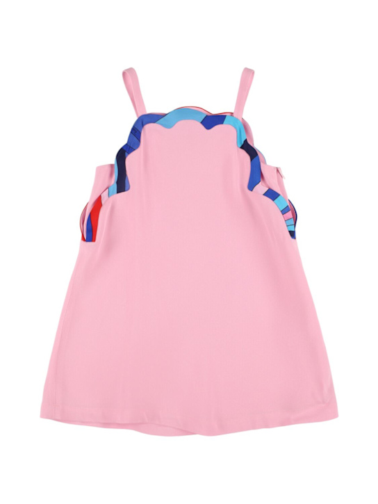 Pucci: Vestito in cady di misto viscosa - Rosa - kids-girls_0 | Luisa Via Roma
