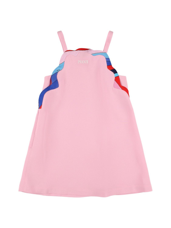 Pucci: Vestito in cady di misto viscosa - Rosa - kids-girls_1 | Luisa Via Roma